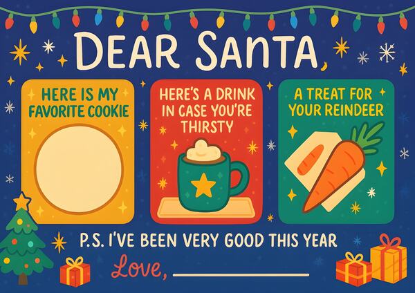 Santa Plate A4 Size-images-6