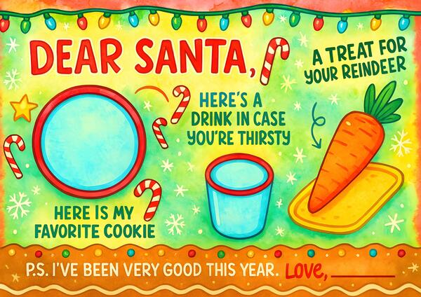 Santa Plate A4 Size-images-7